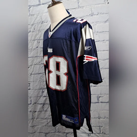 NWT Reebook On Field NFL Jersey New England Patriots Y2K Corey Dillion Medium - Picture 5 of 13